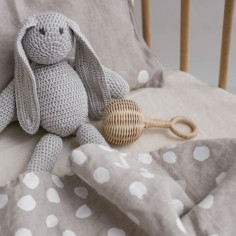 Crochet Bunny - Silver 2