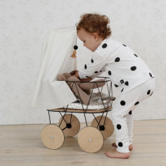 Dolly Cot Set with Bedding and Canopy 2