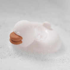 Kopalna igrača račka v beli barvi 2