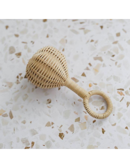 Rattan Baby Rattle