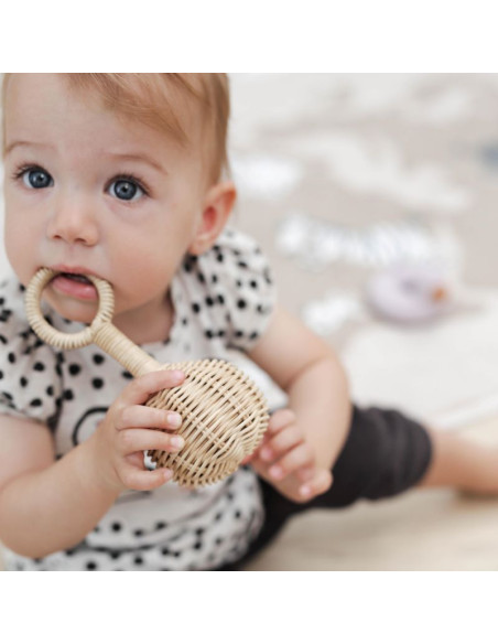 Rattan Baby Rattle
