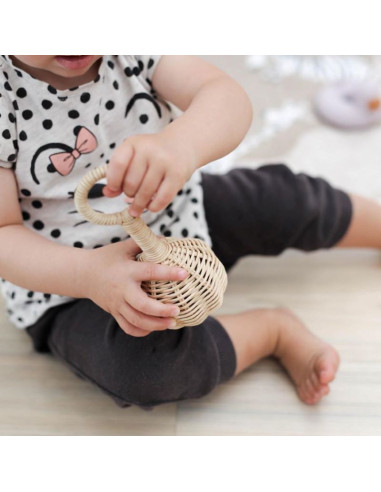 Rattan Baby Rattle