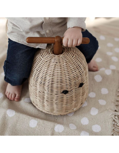 Ride On Kids Toy Rattan Rider