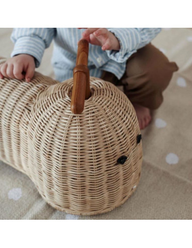 Ride On Kids Toy Rattan Rider