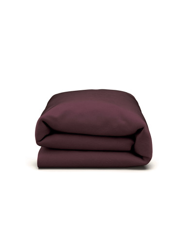 Dark Ruby Linen Duvet Cover