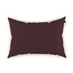 Lanena prevleka za vzglavnik Dark ruby