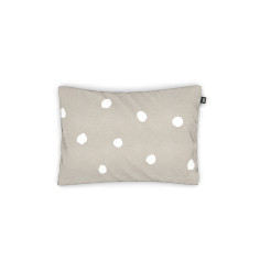 Buttons Linen Baby Pillowcase