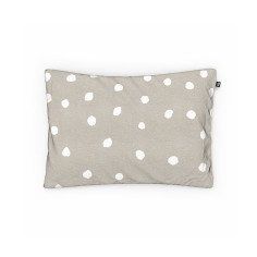 Buttons Linen Toddler Pillowcase