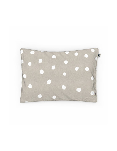 Buttons Linen Toddler Pillowcase