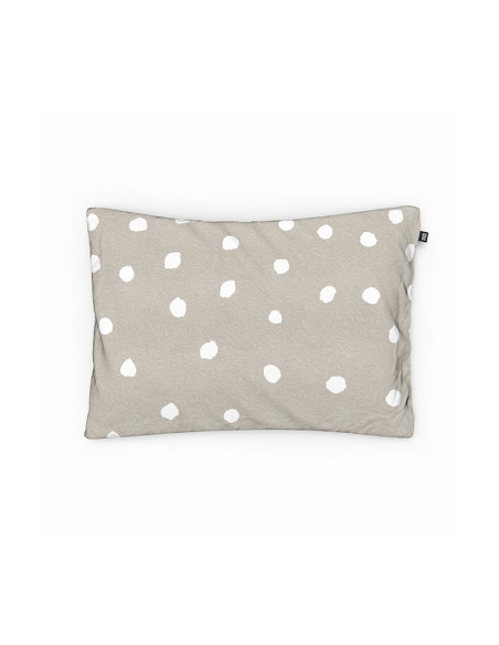 Buttons Linen Toddler Pillowcase