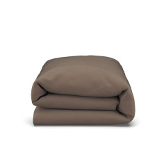 Mocha Linen Duvet Cover
