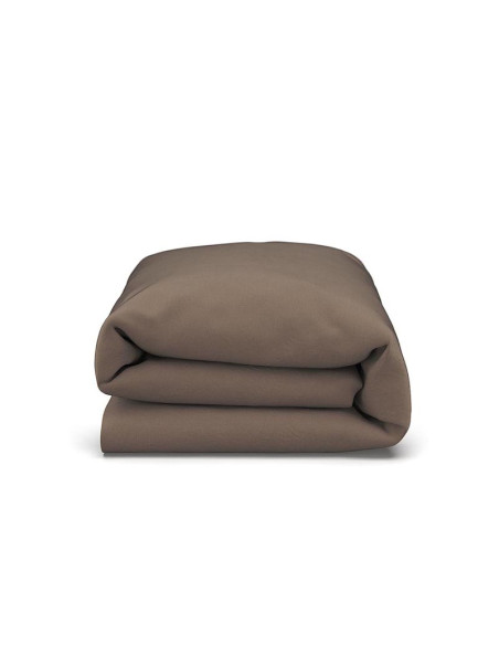Mocha Linen Duvet Cover