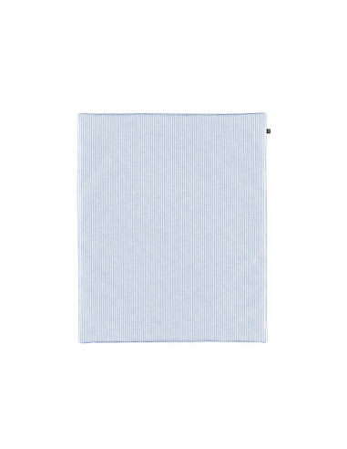 Summer Blues Linen Baby Duvet Cover