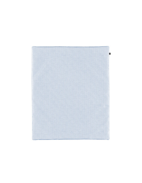 Summer Blues Linen Baby Duvet Cover