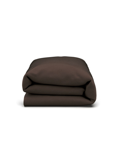 Chocolate Linen Duvet Cover