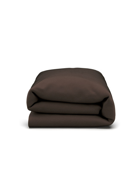 Chocolate Linen Duvet Cover