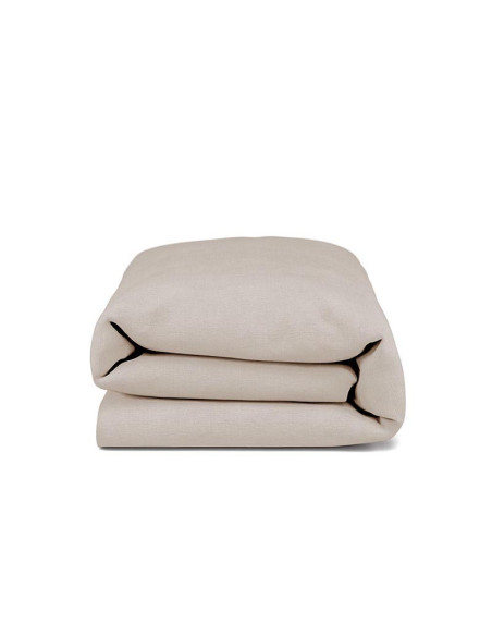 Natural Linen Double Duvet Cover