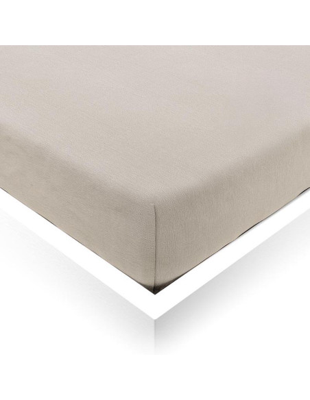Lanena rjuha za dvojno vzmetnico Natural linen