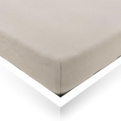 Natural Linen Toddler Fitted Sheet