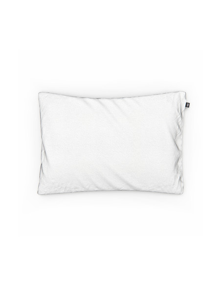 Junior lanena prevleka za vzglavnik Pure white