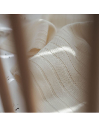 Cashmere Baby Blanket in Cream