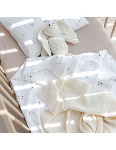 Cashmere Baby Blanket in Cream