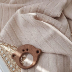 CASHMERE baby blanket - TRUFFLE 2