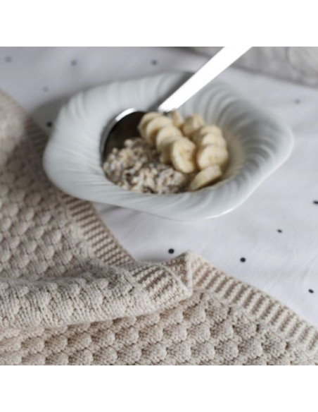 Cream Bubbles Blanket
