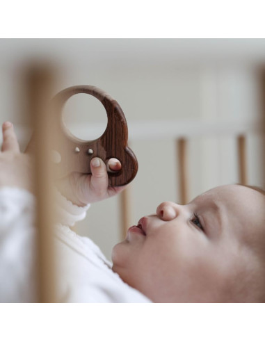 Wooden Baby Teether – Care Bear