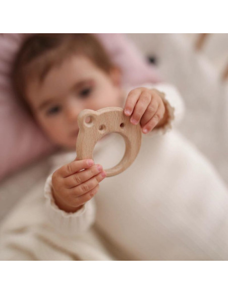 Wooden Baby Teether – Frisky Frog
