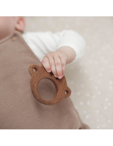 Wooden Baby Teether – Chunky Monkey