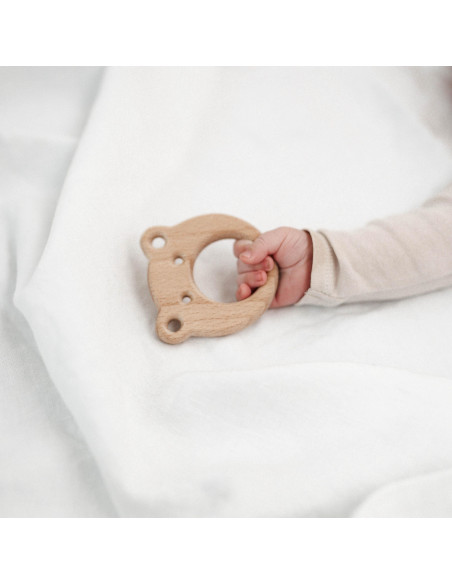 Wooden Baby Teether – Frisky Frog