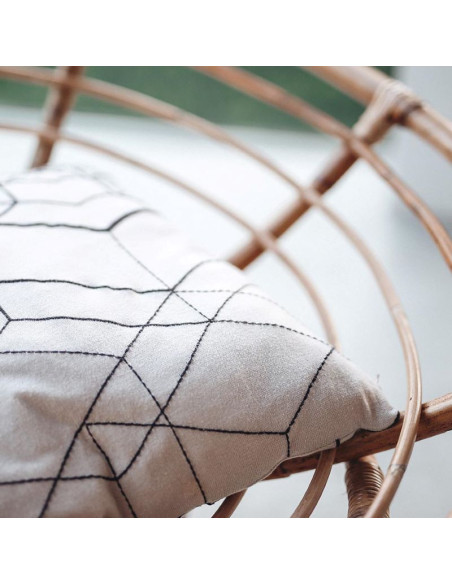 Cushion Cover Matrix - Light Grey