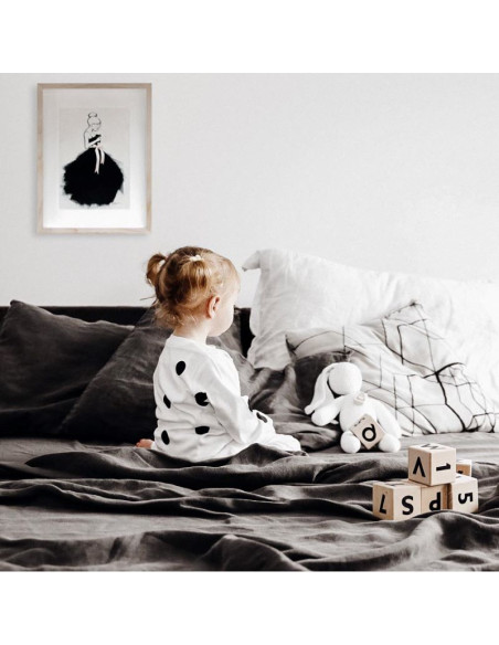 Kids Wall Art Poster Le Petit Lapin