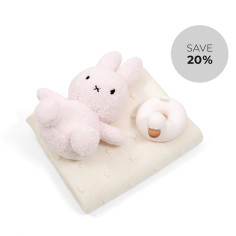 Darilni komplet pink Miffy zajček v škatli