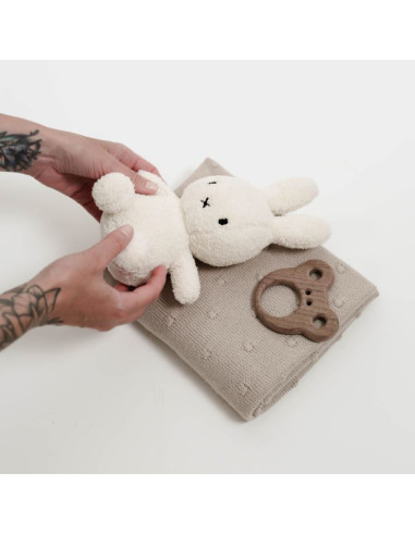 Darilni komplet krem Miffy zajček v škatli