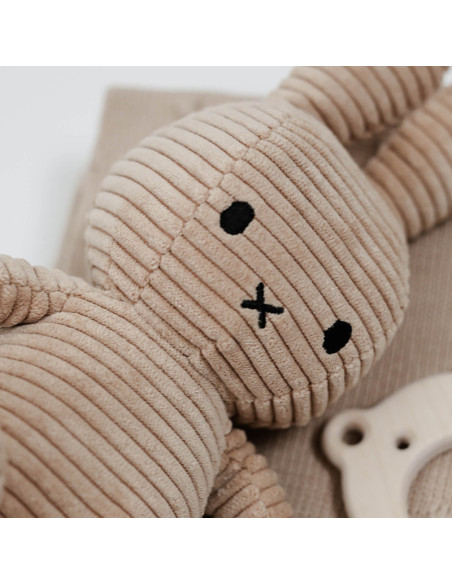 Darilni komplet bež Miffy zajček v škatli