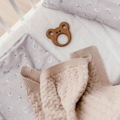 Misty Poppy Field toddler duvet cover 2