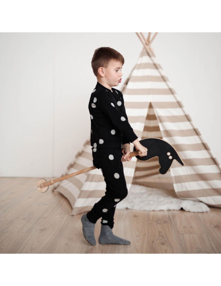 Cowboy Stick Horse Toy for Kids