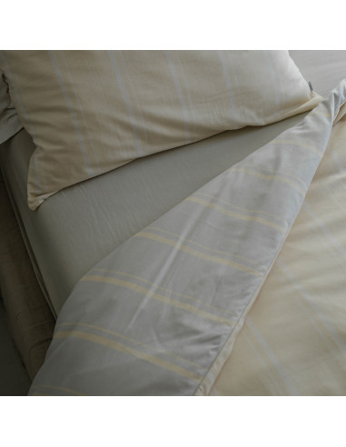 Stripe Duo Cotton Duvet Cover