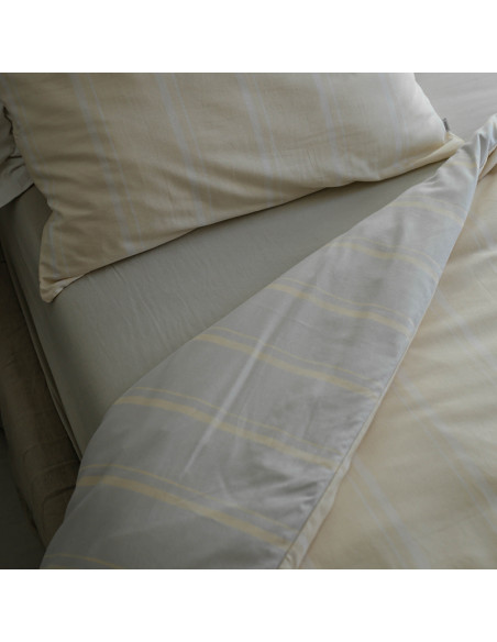 Stripe Duo Cotton Duvet Cover