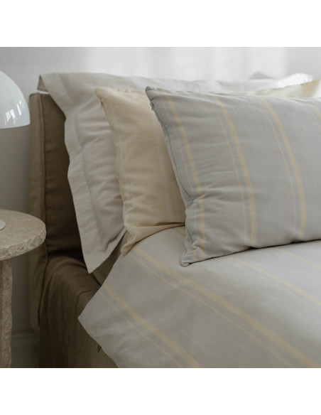 Stripe Duo Cotton Pillowcase