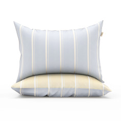 Bombažna prevleka za vzglavnik Stripe Duo