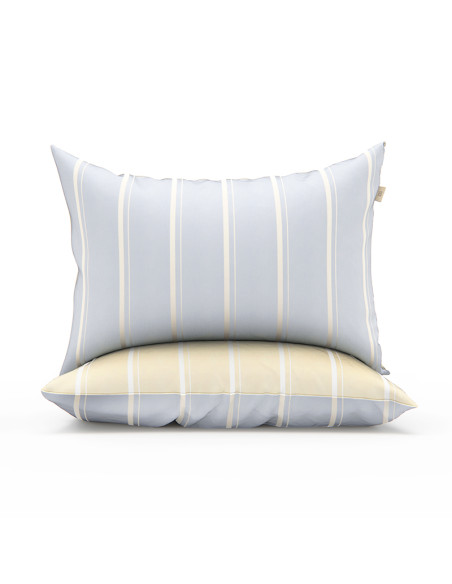 Stripe Duo Cotton Pillowcase