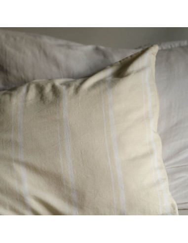 Stripe Duo Cotton Pillowcase