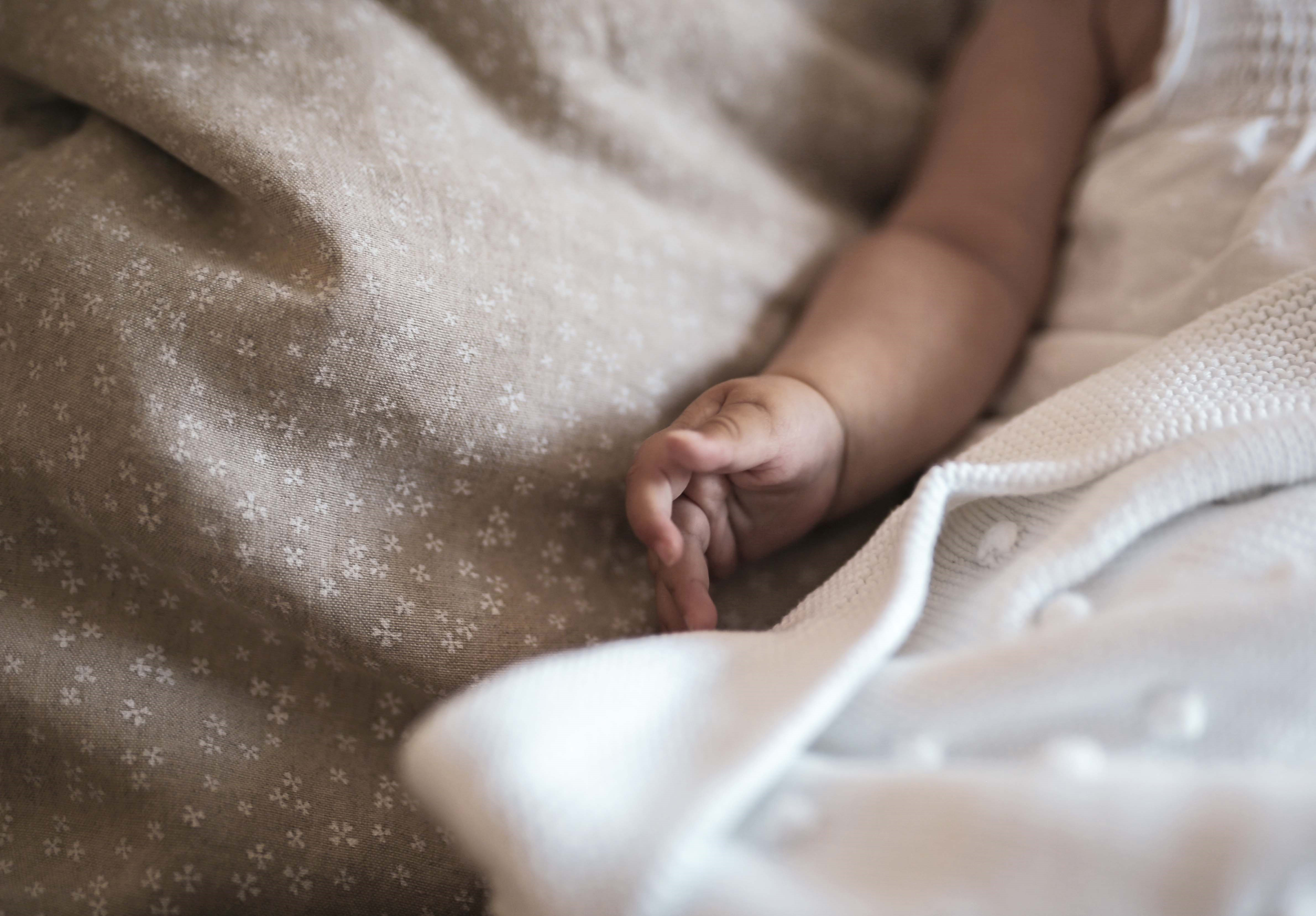 Baby in Starry Night Bedding